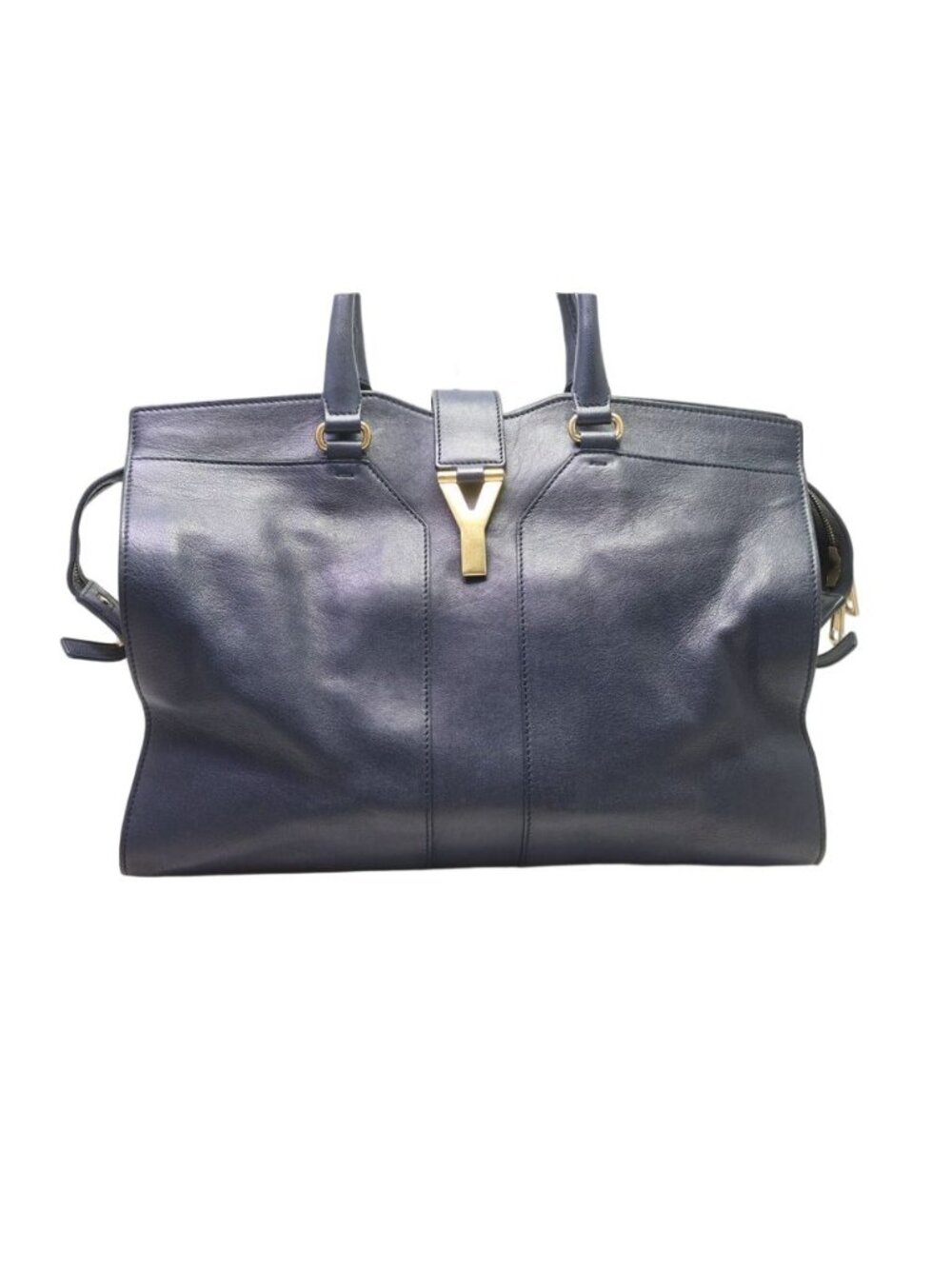 Saint Laurent Cabas Chic Leather Handbag